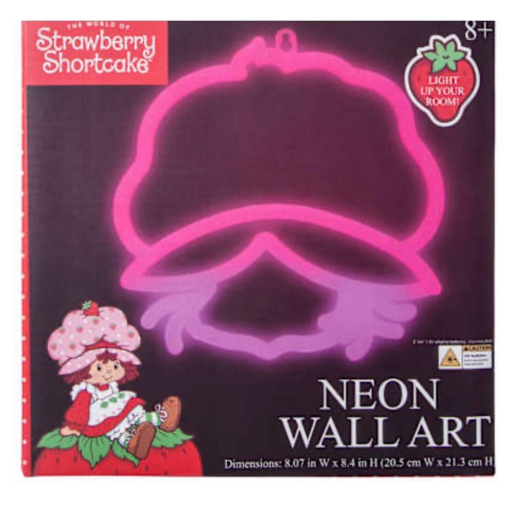 Strawberry Shortcake Neon Light - Picture 4 of 9